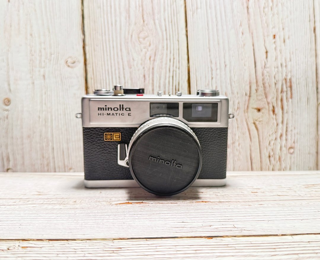 MINOLTA HI-MATIC E  旁轴底片相机 菁桐照相馆底片相机专卖 - 相机 - 其他金属 黑色