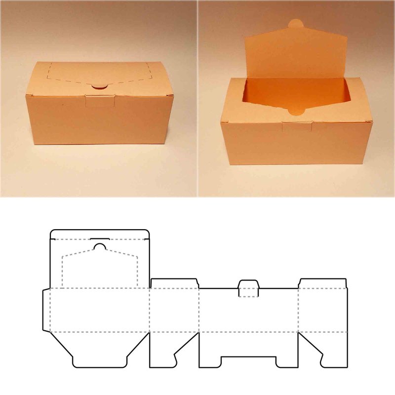 Mask box template, face mask box, medical mask box, facemask box, SVG, DXF, PDF - 图文模板设计 - 其他材质 