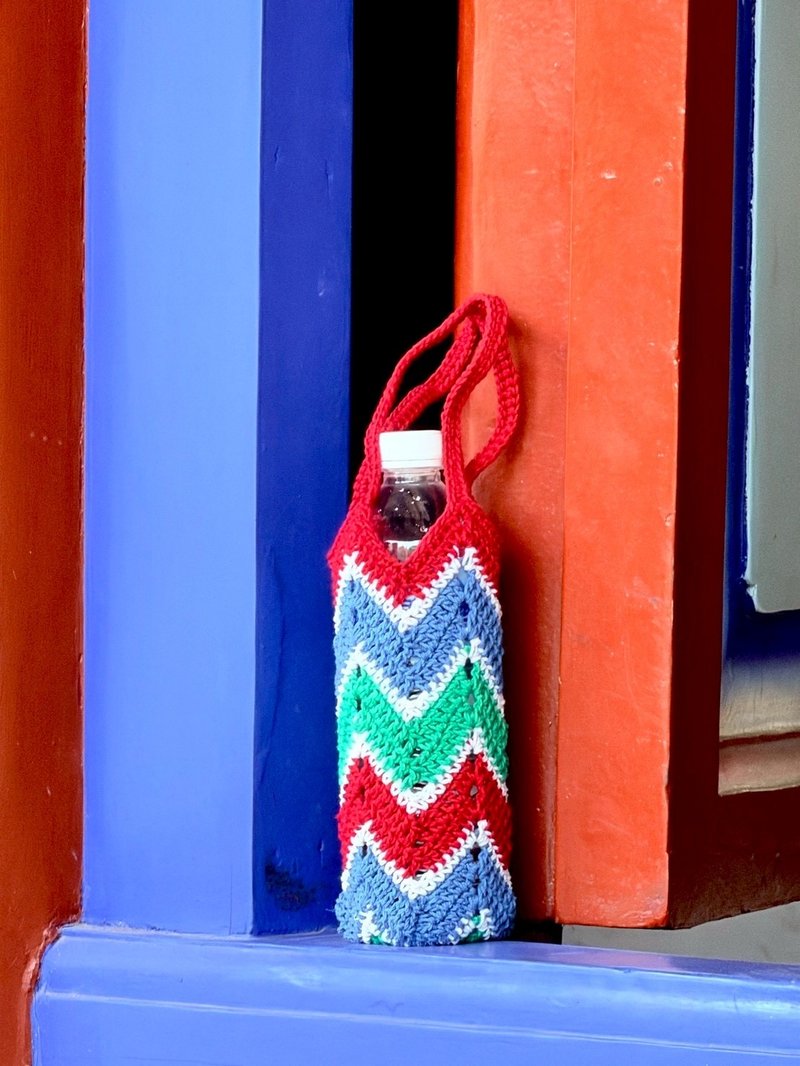 缤纷万用水杯提袋 - 随行杯提袋/水壶袋 - 棉．麻 