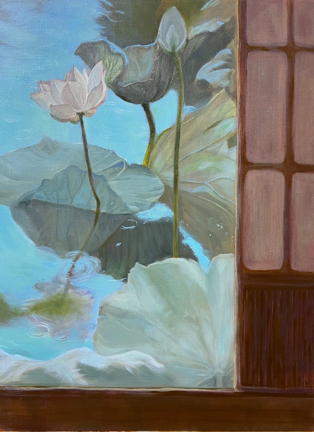 门内与门外两个空间 - 海报/装饰画/版画 - 纸 