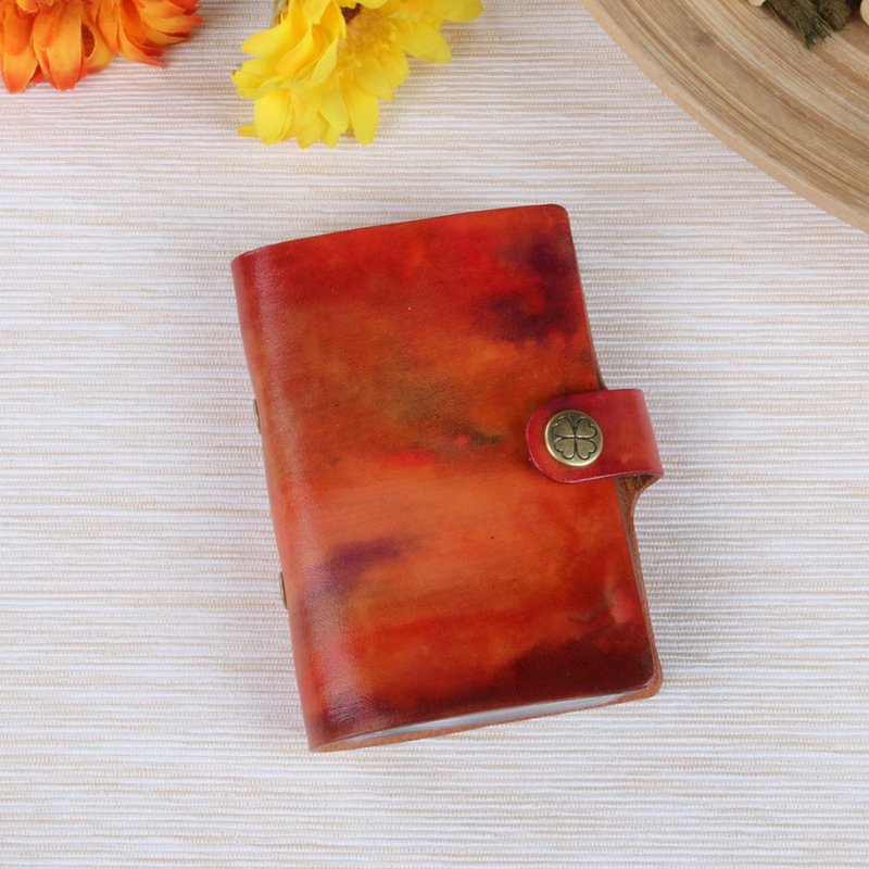 【湖染】植鞣皮多层卡夹 - 证件套/卡套 - 真皮 多色