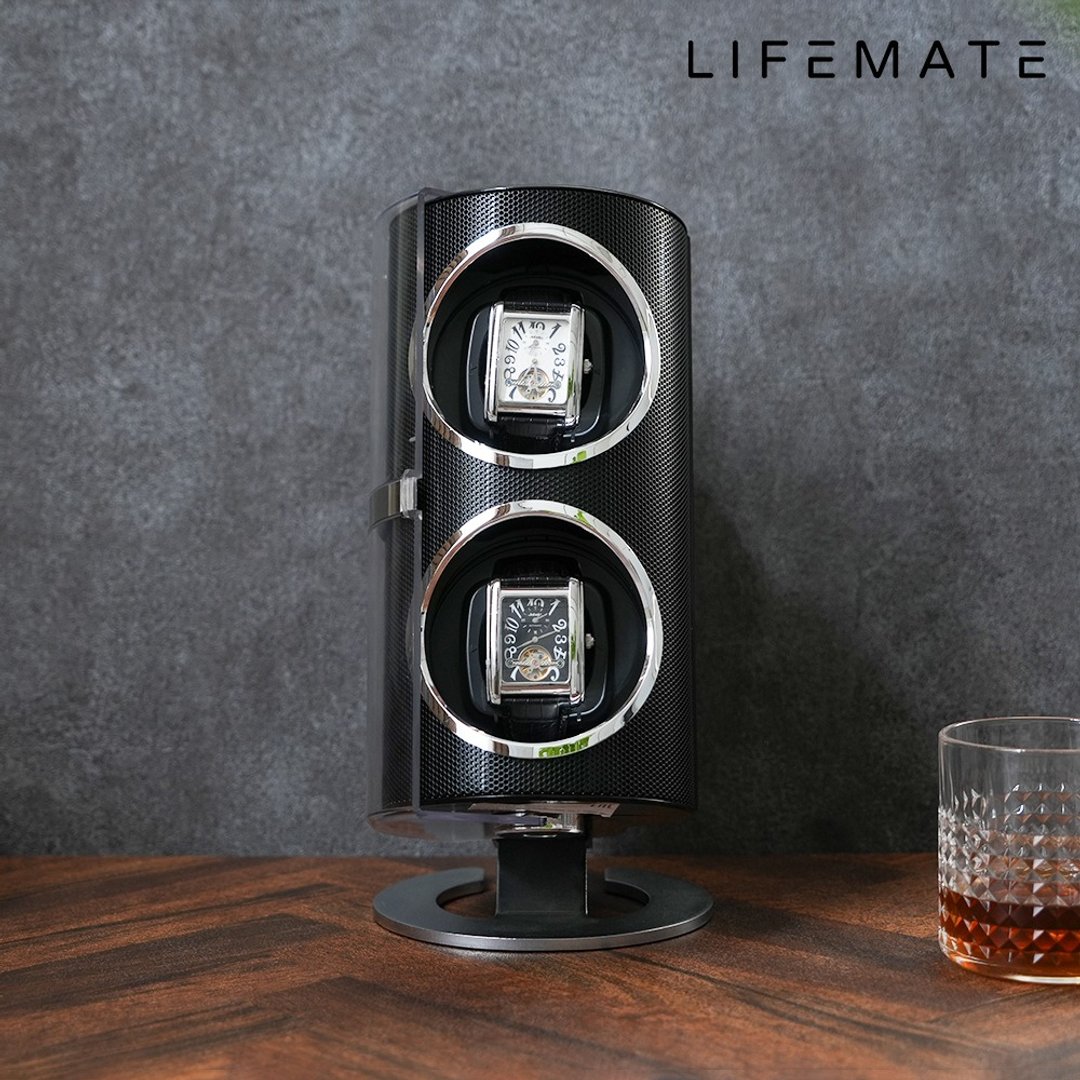 【LIFEMATE】Jebely | 机械手表自动上链盒 JBW091 - 男表/中性表 - 其他金属 黑色
