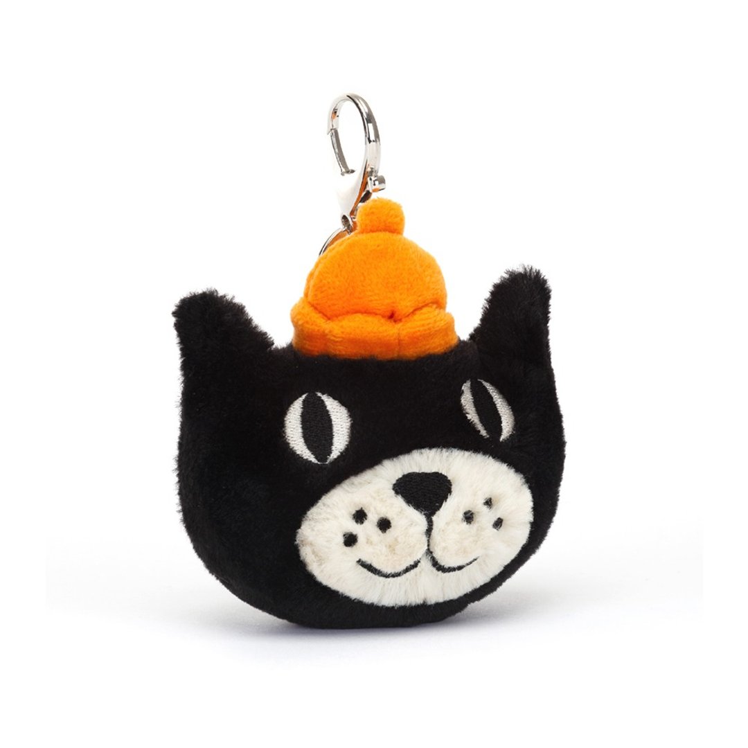 Jellycat Bag Charm 经典果冻猫 吉利猫 猫老板 - 吊饰 - 聚酯纤维 黑色