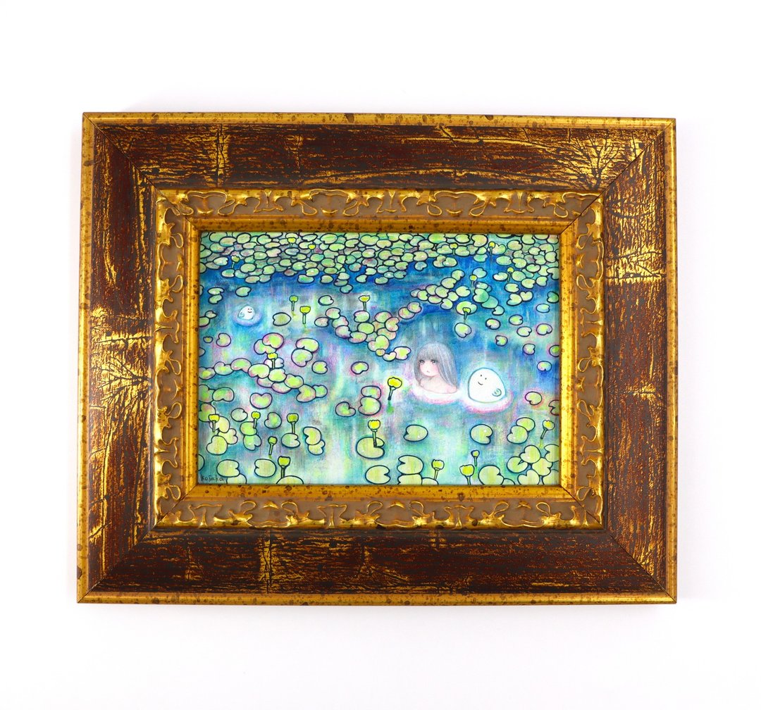 原图/沼泽生活 - 海报/装饰画/版画 - 其他材质 金色