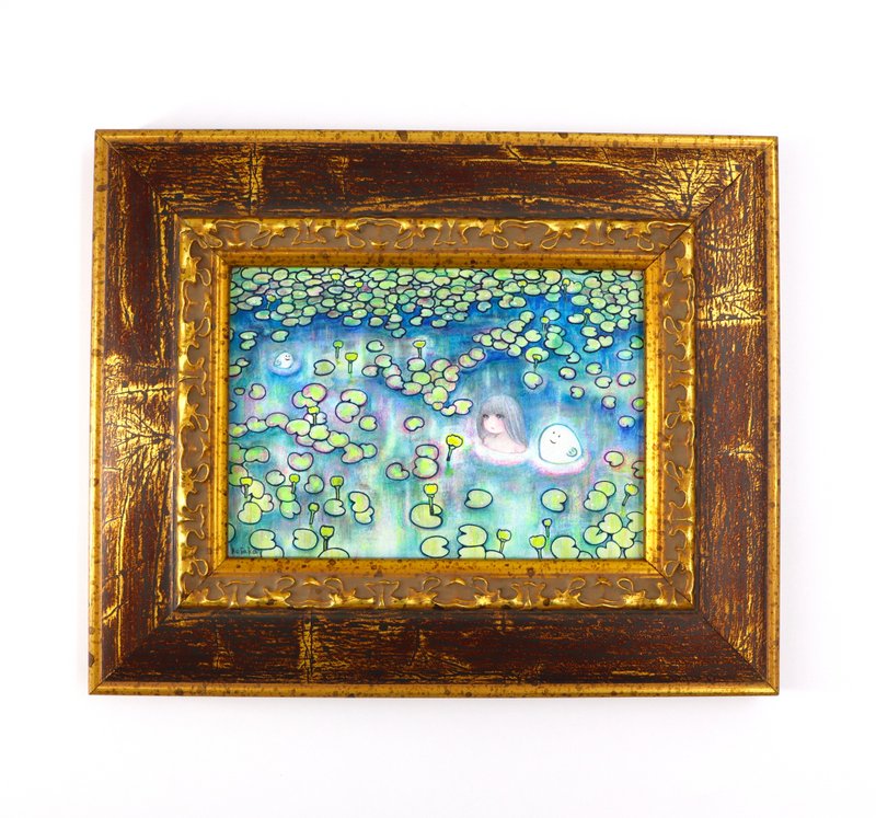 原图/沼泽生活 - 海报/装饰画/版画 - 其他材质 金色