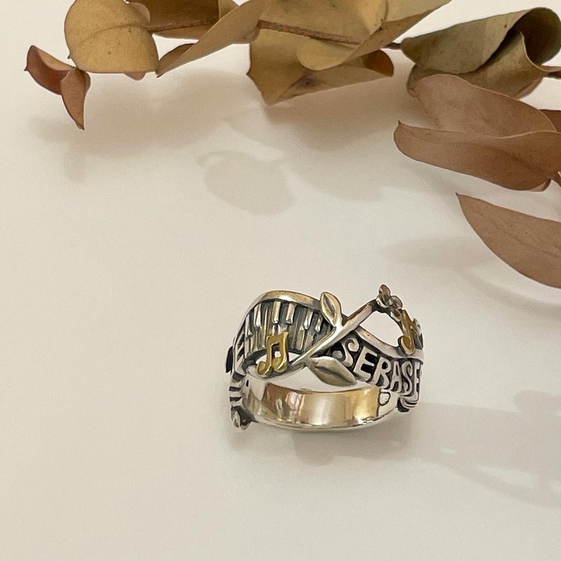 quesella ring - 戒指 - 纯银 银色