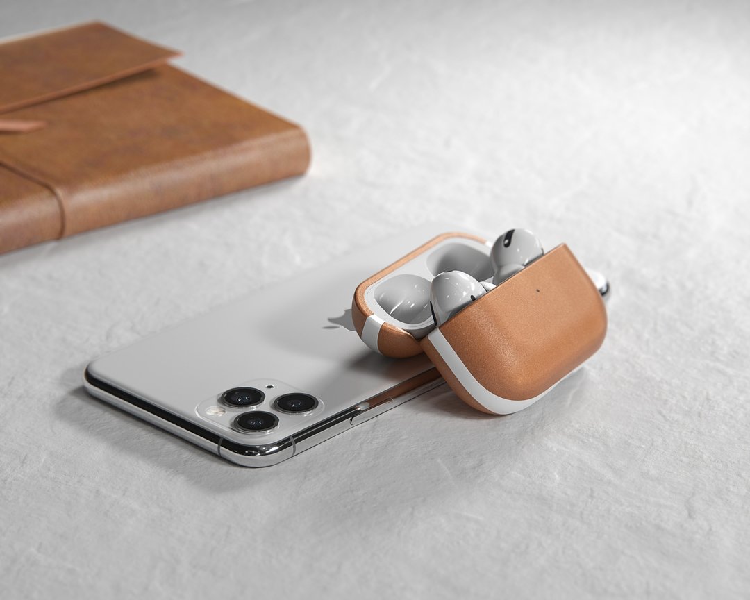 【美国NOMAD】HORWEEN AirPods Pro皮革保护收纳盒 - 其他 - 真皮 