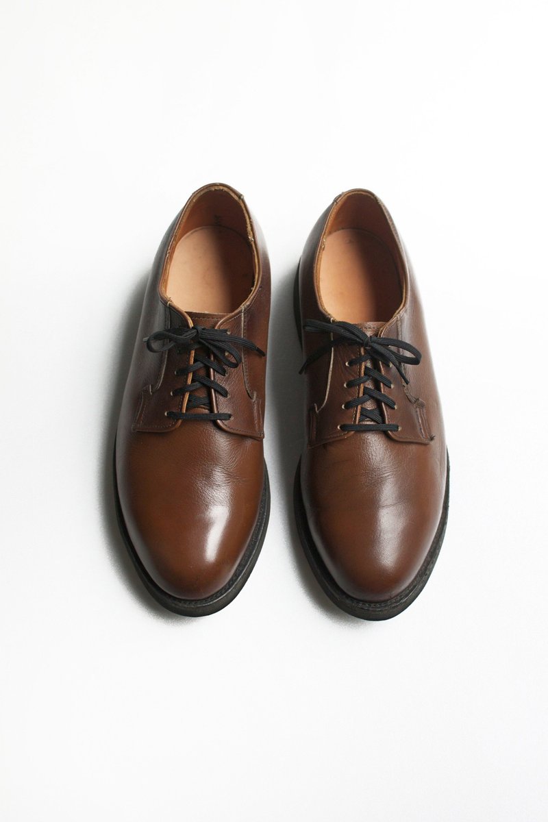 70s Red Wing 邮差鞋 Red Wing 9101 Postman Shoes US 9.5EE EUR 4344 - 男款休闲鞋 - 真皮 咖啡色