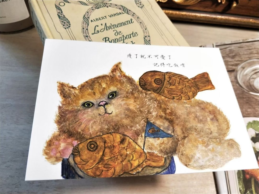 Postcard/万用明信片/明信片/手绘 - 卡片/明信片 - 纸 白色