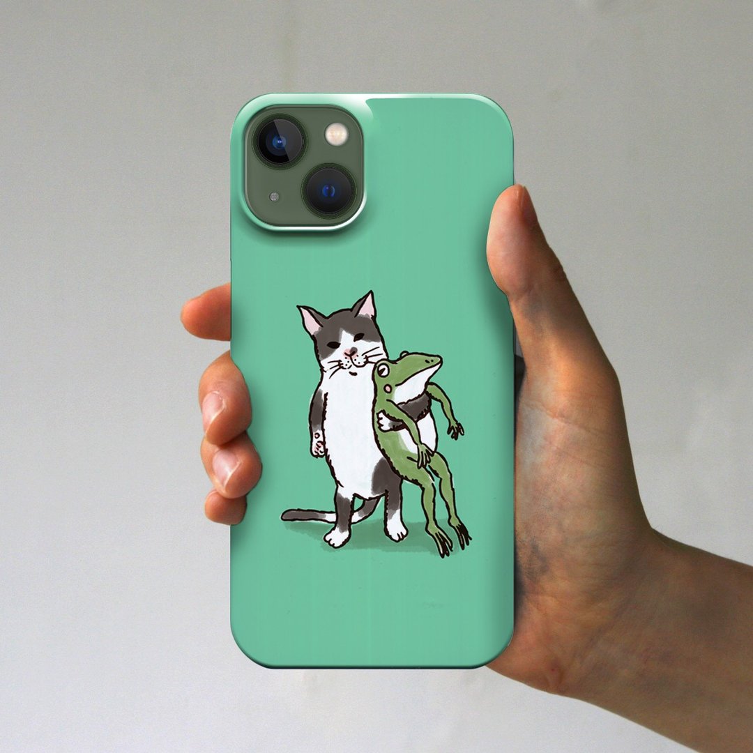 iPhone Case Nakayoshi Mint - 手机壳/手机套 - 塑料 绿色