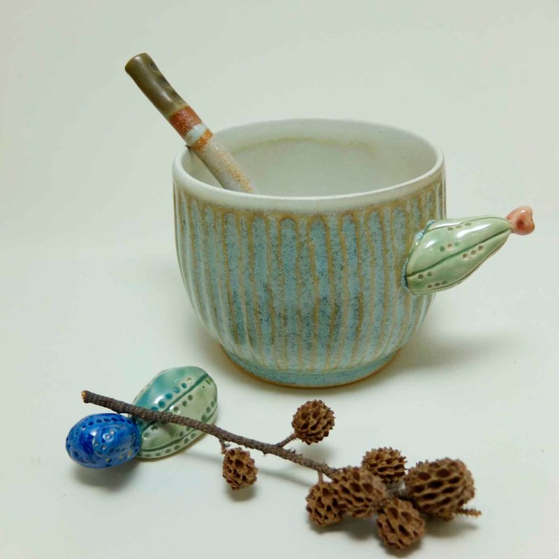 小多肉 茶杯/咖啡杯 - 茶具/茶杯 - 陶 