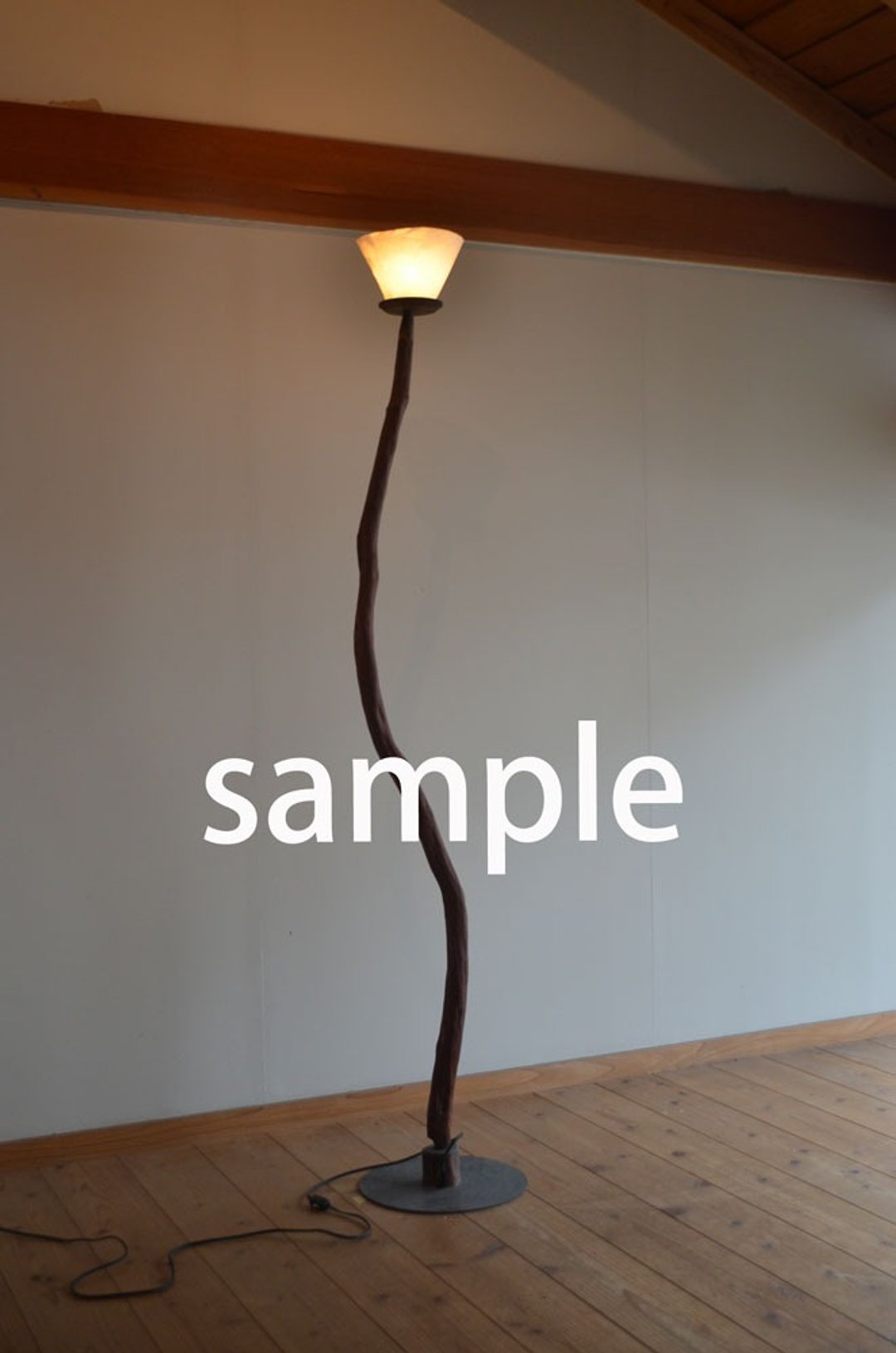 Lighting stand - 灯具/灯饰 - 木头 咖啡色