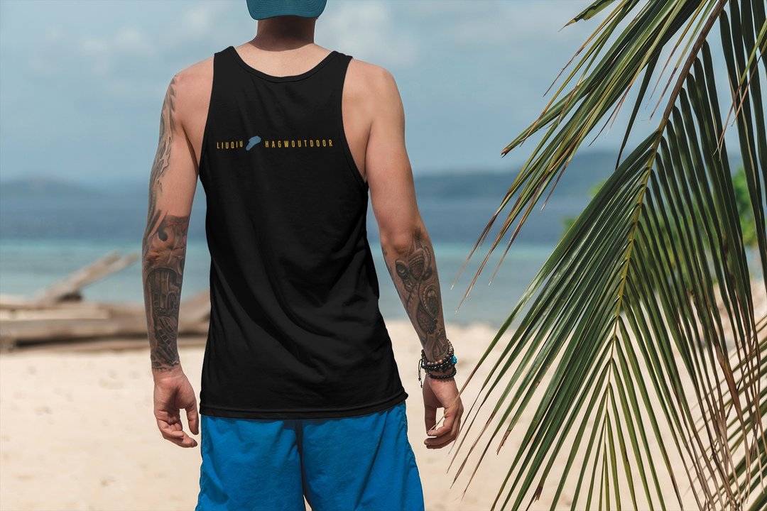 HAGW Island Series Tank 岛屿系列背心-小琉球Liuqiu - 男装背心 - 棉．麻 