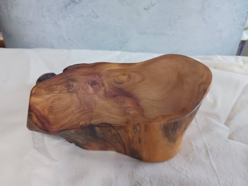 台湾桧木闻香展台 编号 S85 - 摆饰 - 木头 咖啡色