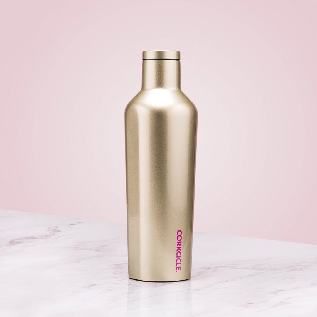【清仓激杀】CORKCICLE UNICORN系列 三层真空易口瓶-香槟金 - 保温瓶/保温杯 - 不锈钢 金色