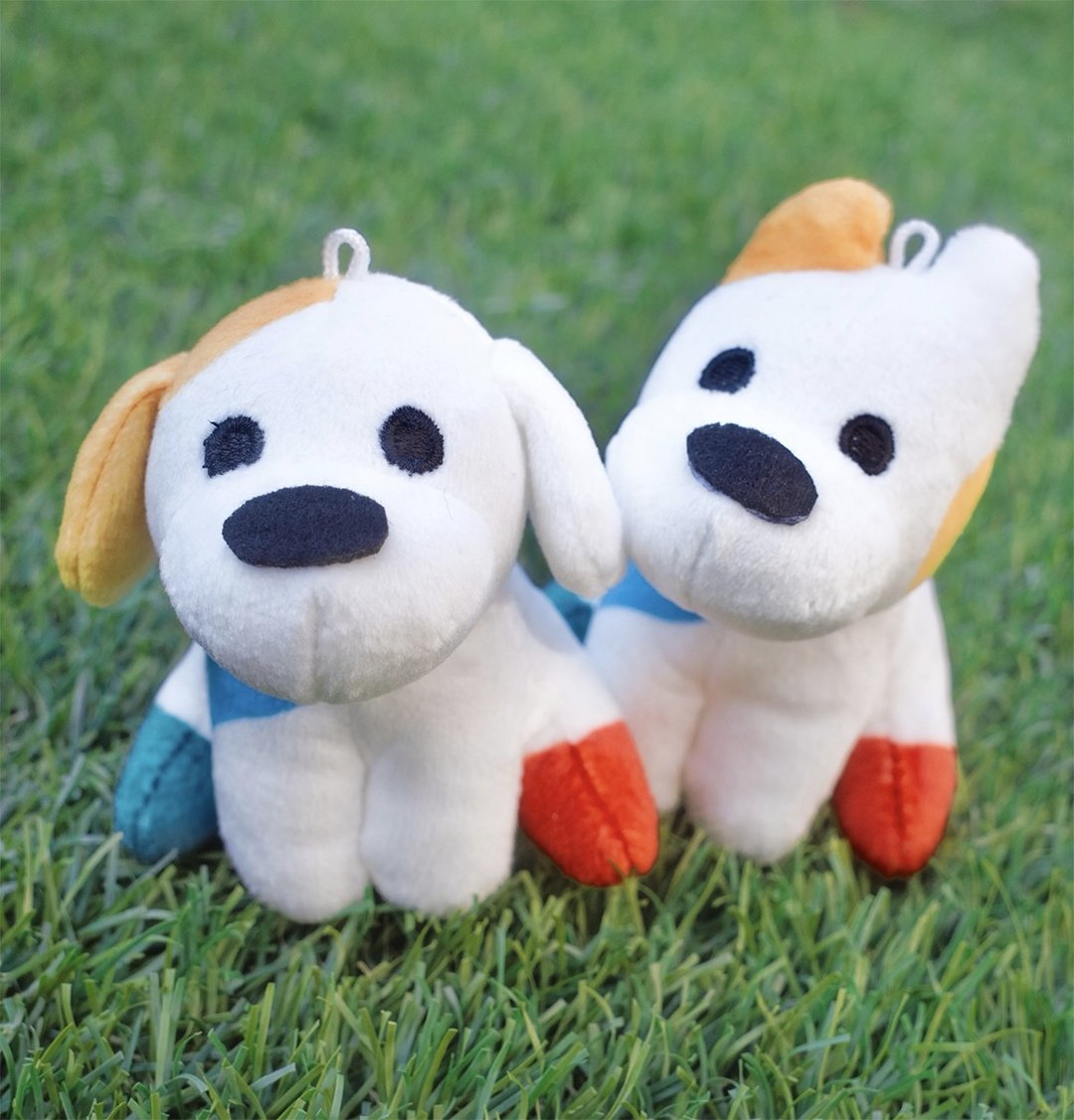 matusi DOGS STUFFED TOY 盲盒 6款 样式 (盲盒随机出货 ) - 玩偶/公仔 - 聚酯纤维 白色