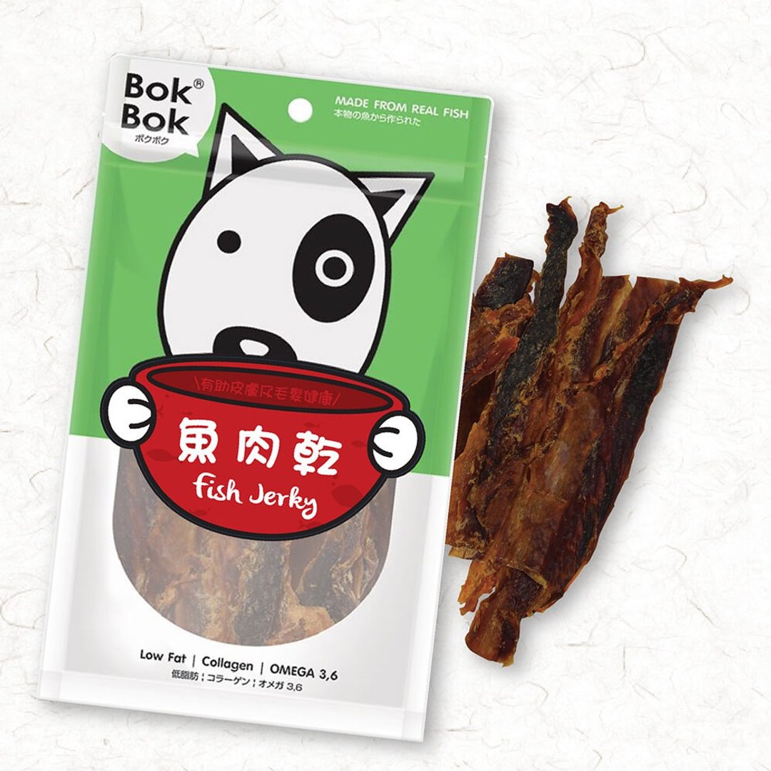 狗狗宠物  鱼肉干50g   (低脂 低敏) - 零食/点心 - 其他材质 