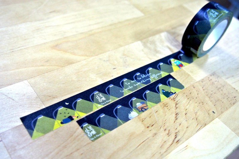 【街头撞见良品】 人生百味  弱势代言人  纸胶带 - 纸胶带 - 纸 黑色