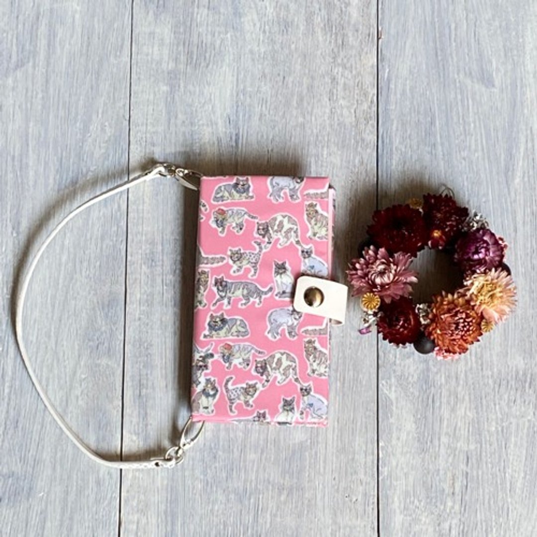 Smartphone case that can be used like a bag Liberty spring/summer new Willoughby MewslPK (general-purpose type/compatible with all models) - 其他 - 棉 