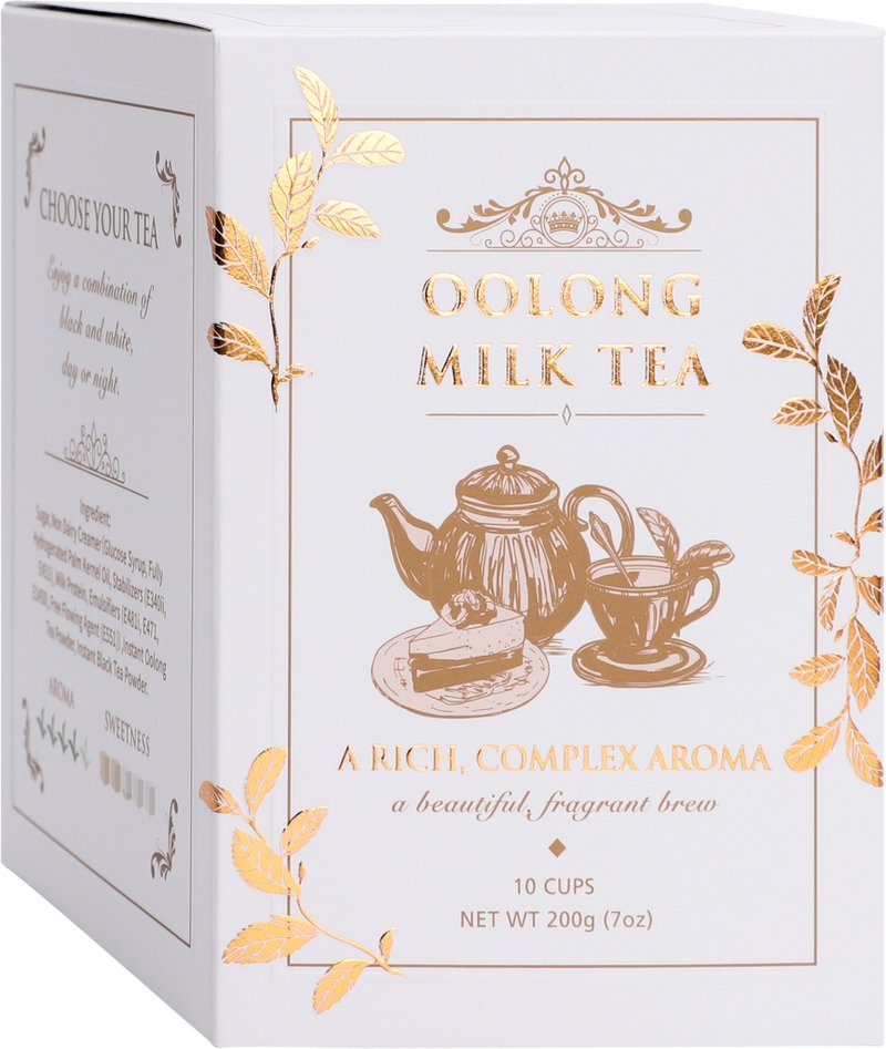 GoJESS 乌龙奶茶 - 茶 - 纸 白色