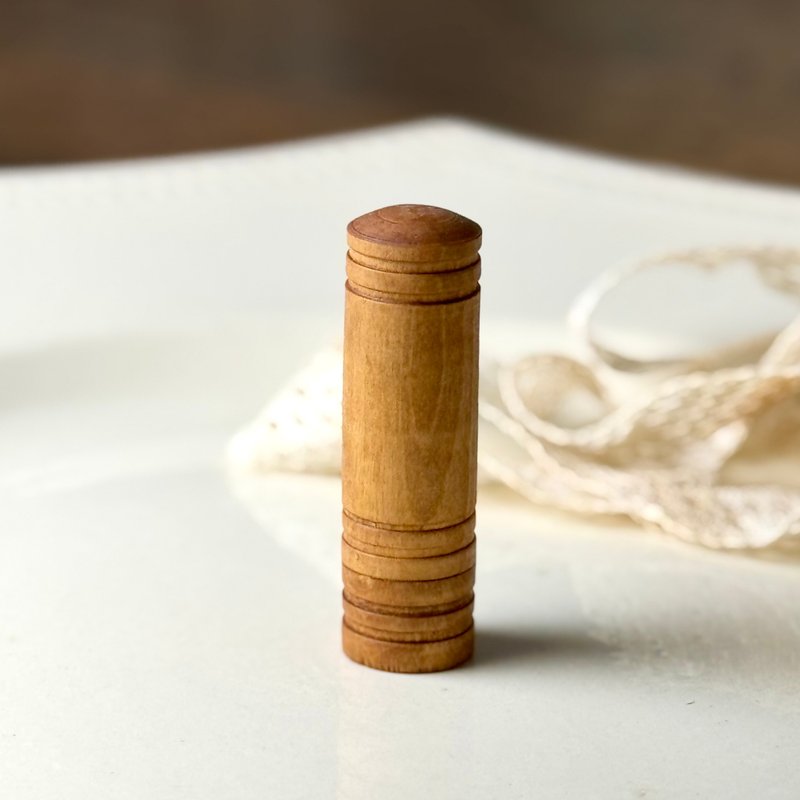 50606-迷人法国缝纫木质针盒 - 收纳用品 - 木头 