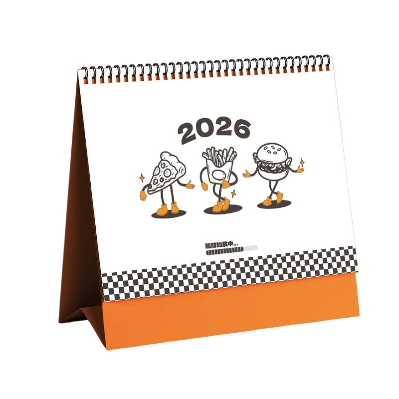 最新2026年【简单就好】三角桌历 |台湾制造|企业赠礼|桌历|插 - 年历/台历 - 纸 多色