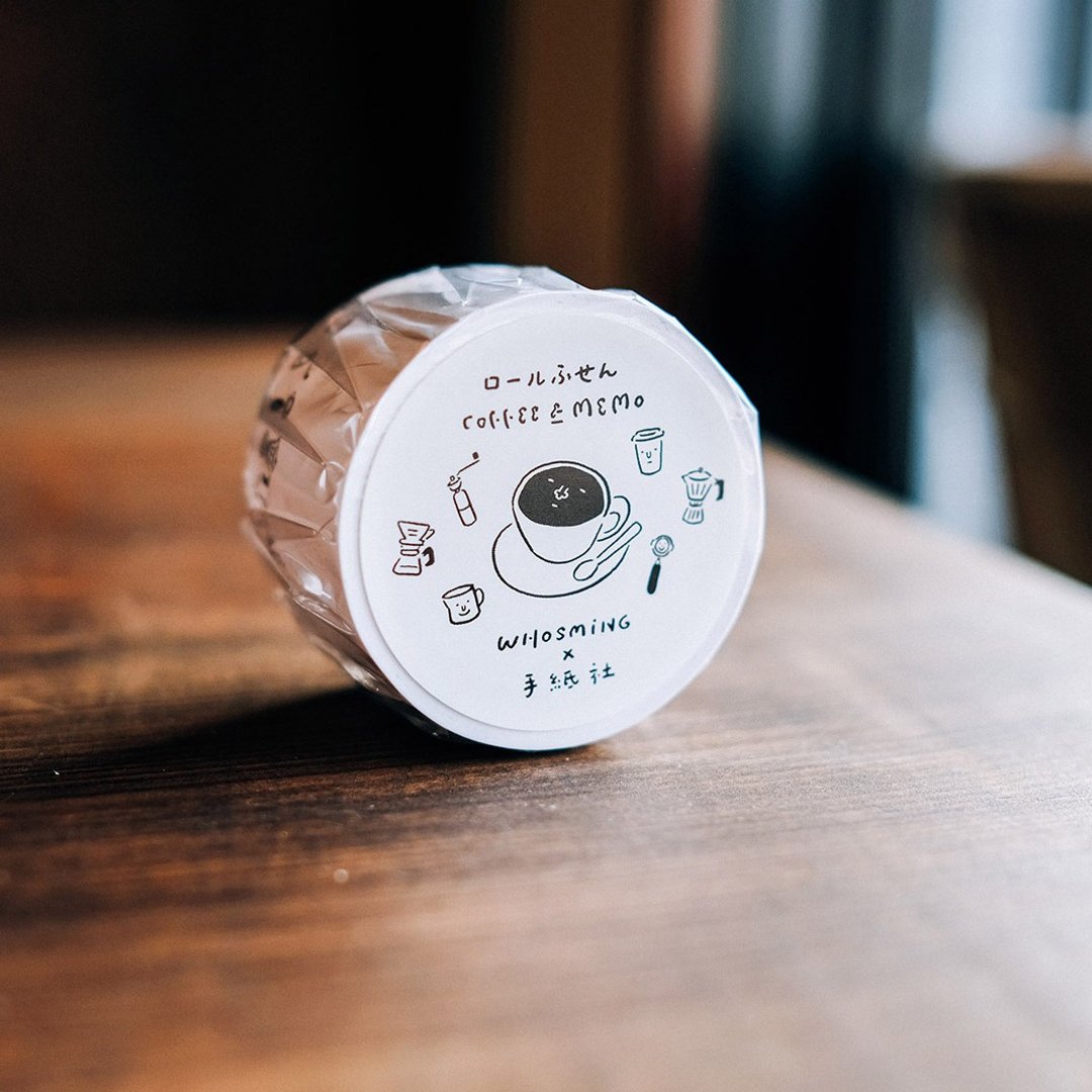 WHOSMiNG × 手纸社 - COFFEE & MEMO 便利贴 - 纸胶带 - 纸 白色