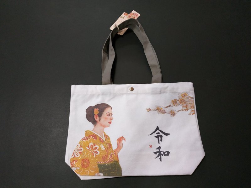 和服仕女令和小款人物包 - 手提包/手提袋 - 其他材质 