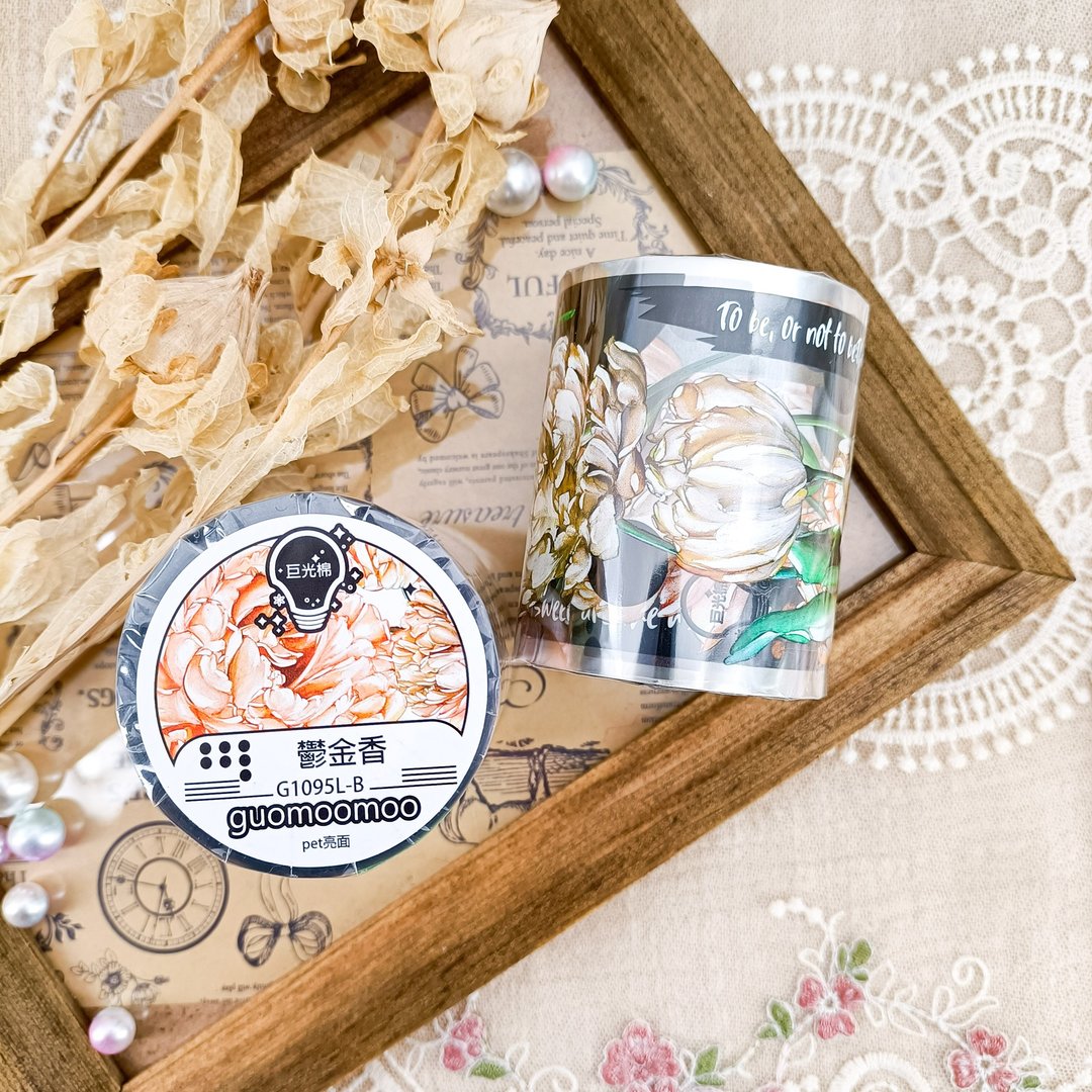 鬱金香 / 裝飾膠帶 - 纸胶带 - 塑料 多色