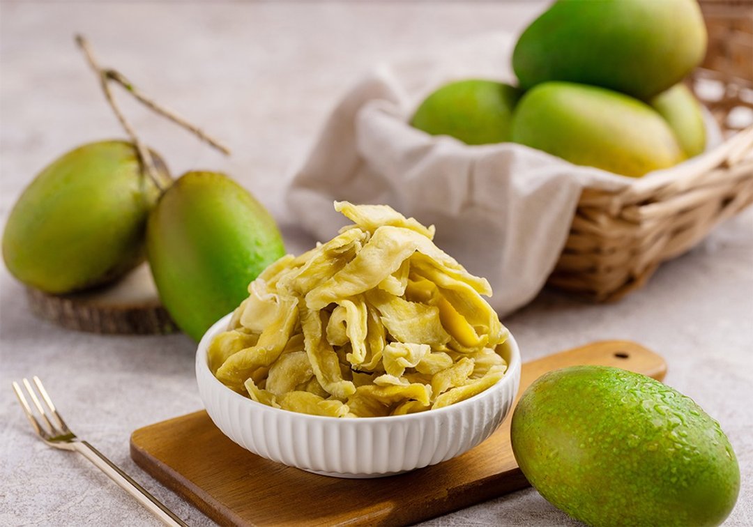饯面礼-大容量情人果干 Dried Green Mango -1入 (130克/包)芒果 - 水果干 - 其他材质 