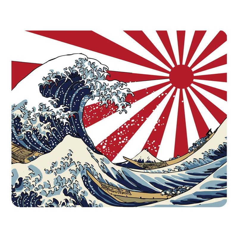 INS鼠垫 - 浮世绘(22x18cm) - 鼠标垫 - 其他材质 