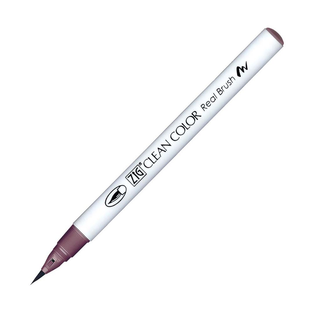 【Kuretake 日本吴竹】ZIG 彩绘毛笔 Plum Gray - 其他书写用品 - 其他材质 