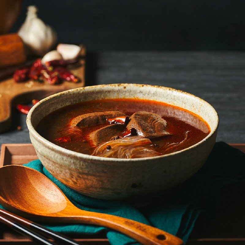 【预购】贾以食日 川辣鸭血冬粉 525g/盒 - 面/面线/米粉 - 新鲜食材 白色