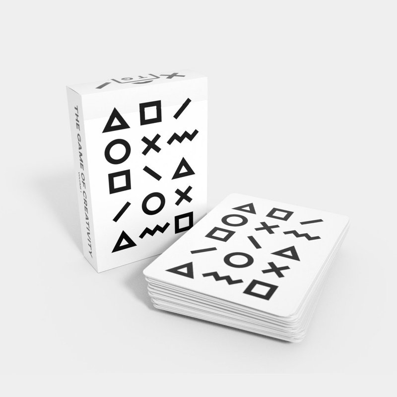 创意思考扑克牌 - 桌游/玩具 - 纸 白色