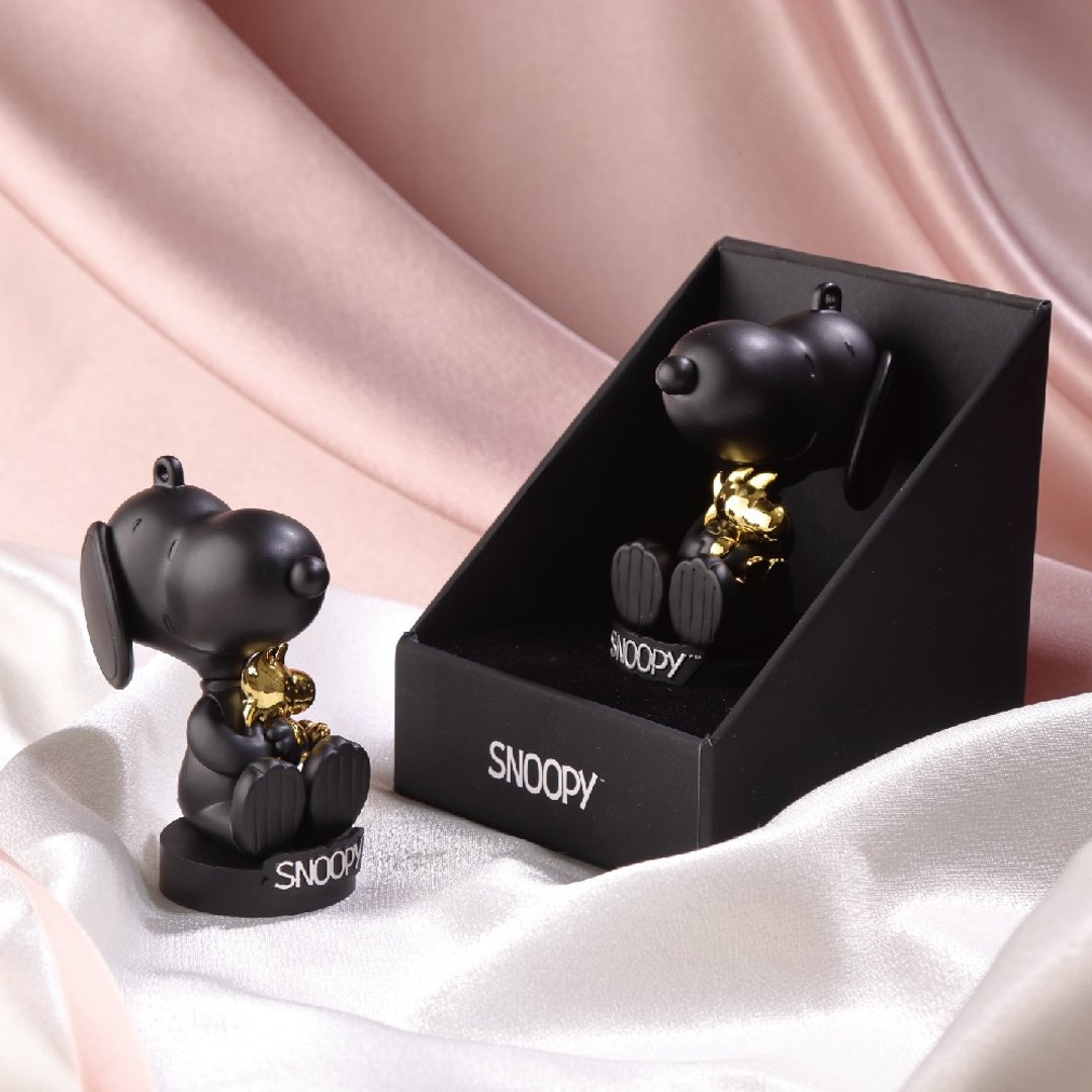 一卡通 | SNOOPY - 珍贵 / 立体款 / 限量编号 - 造型悠游卡/交通卡 - 塑料 黑色