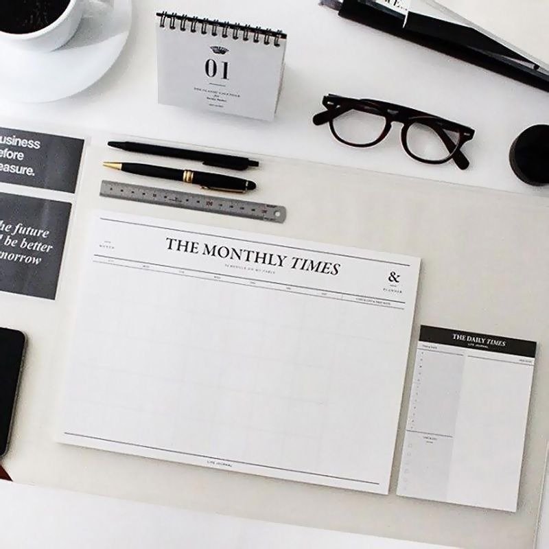 Seeso Monthly Times 月计划本便条纸,SSO32319 - 便条纸/标签贴 - 纸 白色