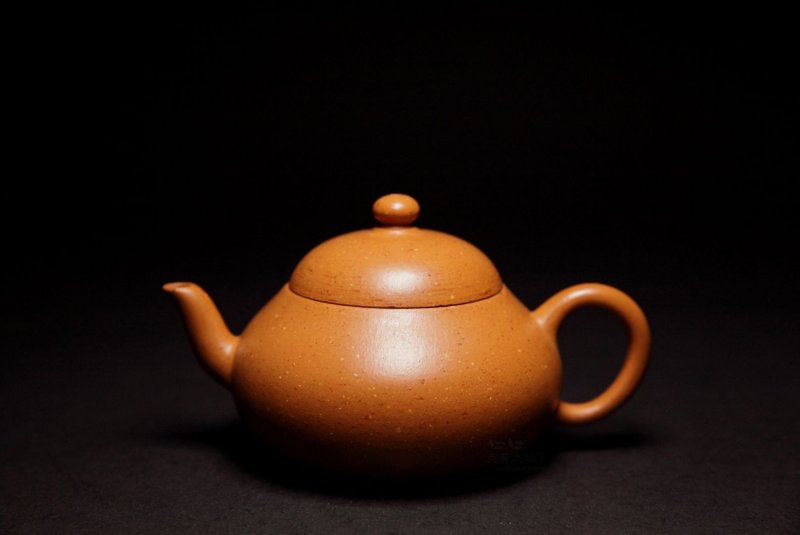 【梨形】炎黄大地艺术 胖老板 龙山堂 葵黄朱泥 120cc - 茶具/茶杯 - 陶 橘色