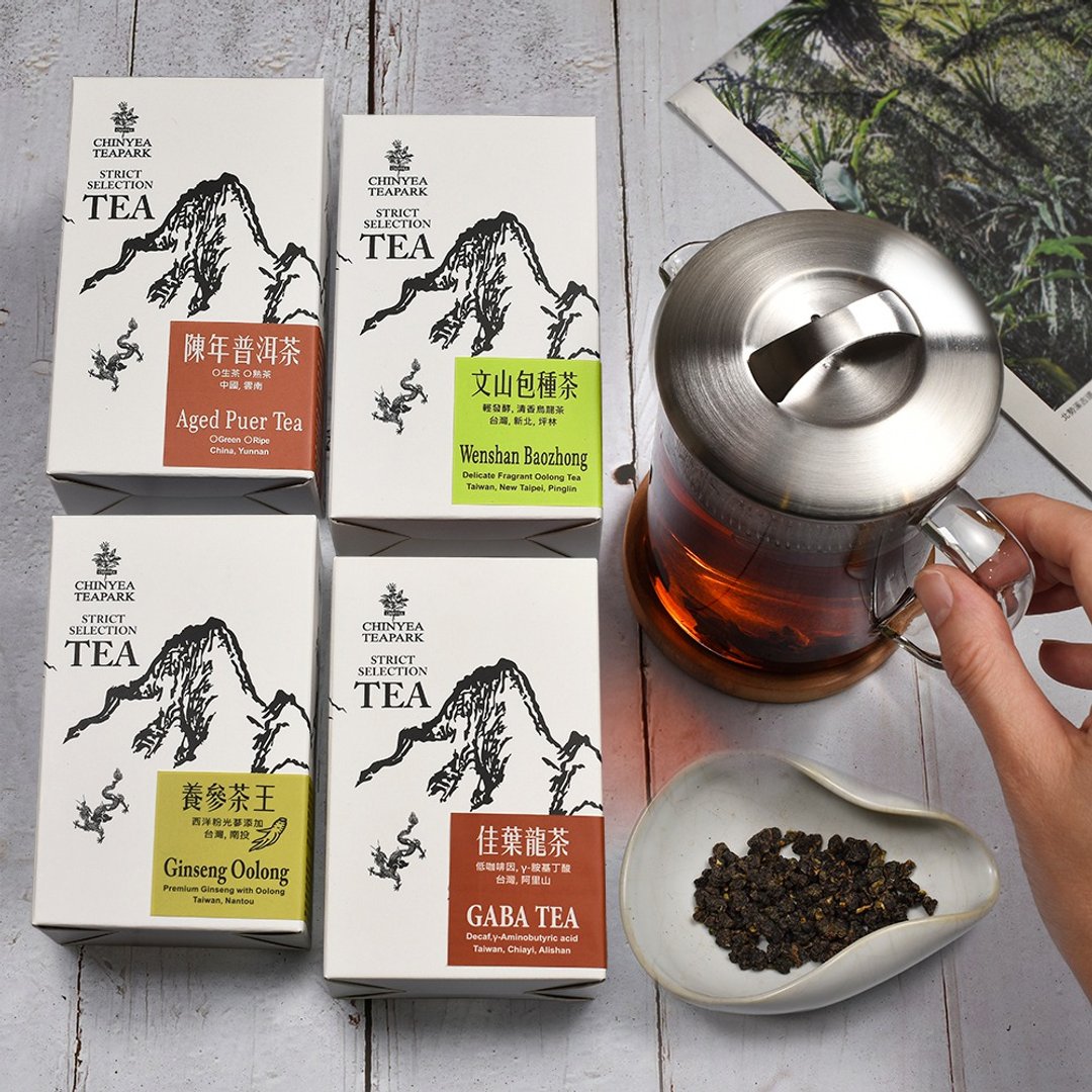 【特惠组合】 四款健康功效茶+玻璃滤茶壶 (4种选择) - 茶 - 其他材质 白色