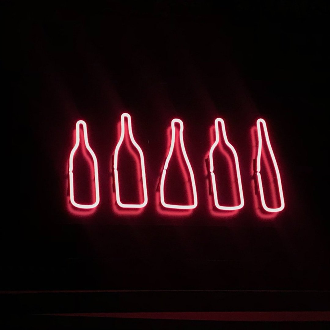 酒瓶霓虹灯LED发光字Wine Bottle Neon Sign装饰广告招牌 - 灯具/灯饰 - 压克力 透明