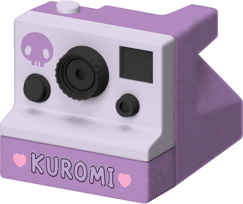 Sanrio Characters Retro-1HD 复古迷你数码相机 - Kuromi - 相机 - 塑料 紫色