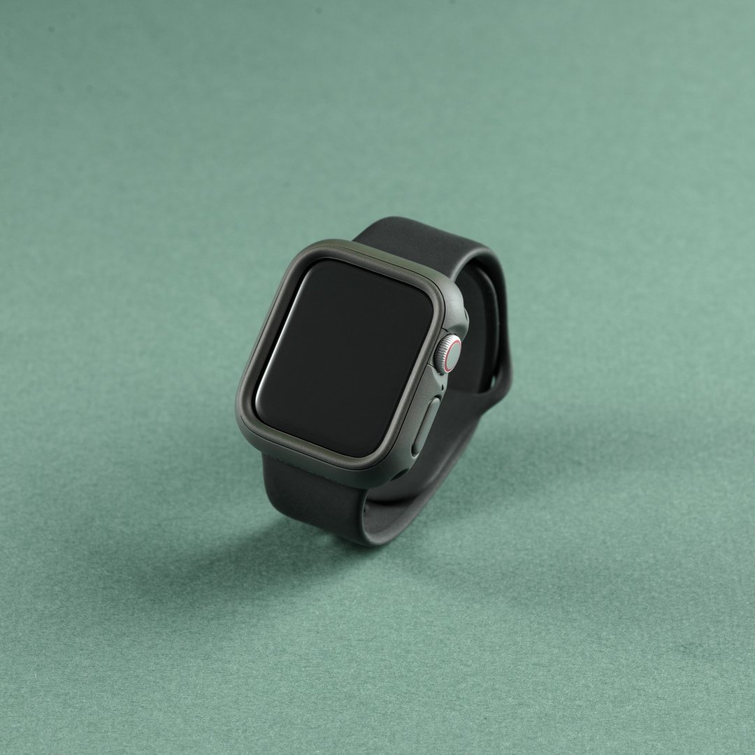 Apple Watch 8/SE2/7/6/SE/5/4/3/2/1 边框保护壳-军绿 - 数码小物 - 其他材质 绿色