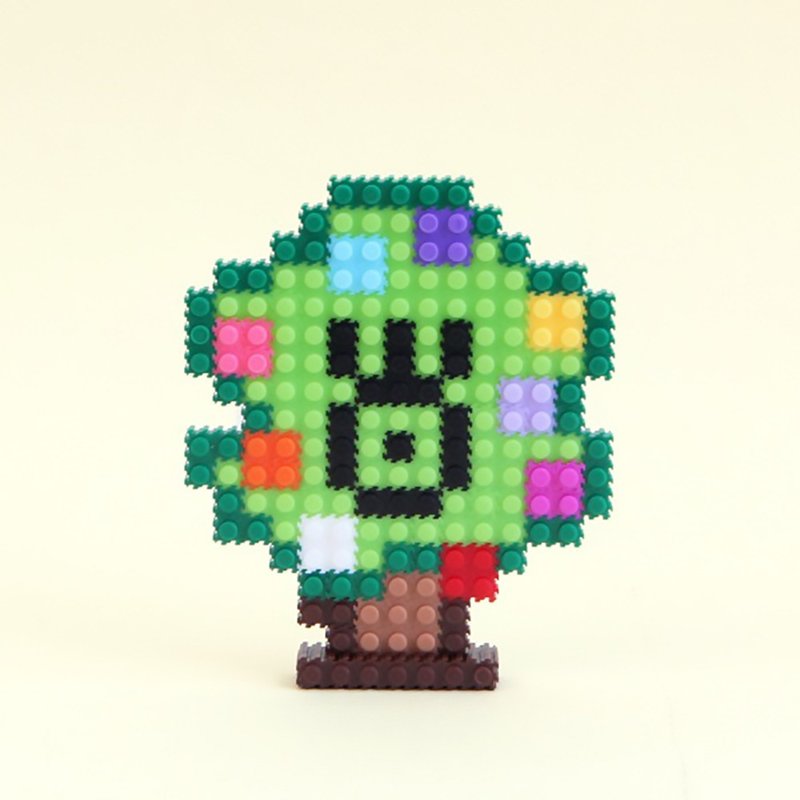 Gracebell 系列 3D积木拼图 MINI(挂勾) 02.圣灵九果 - 其他 - 塑料 白色