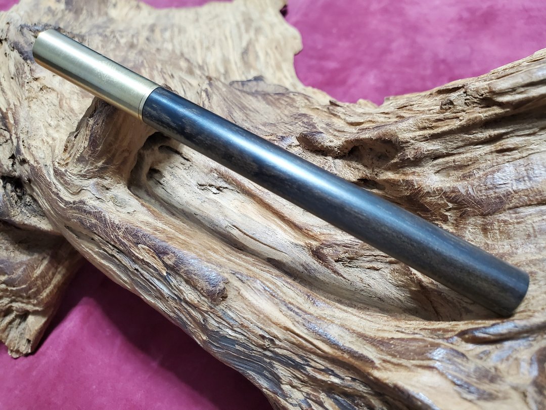 墨西哥黑柿木手作文青钢珠笔 - 钢珠笔 - 木头 