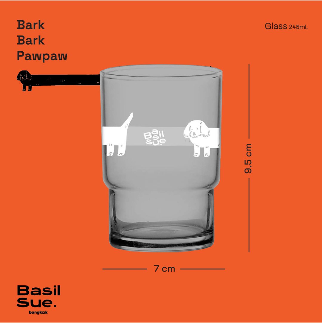 bark bark glass - 玻璃杯 - 玻璃 透明