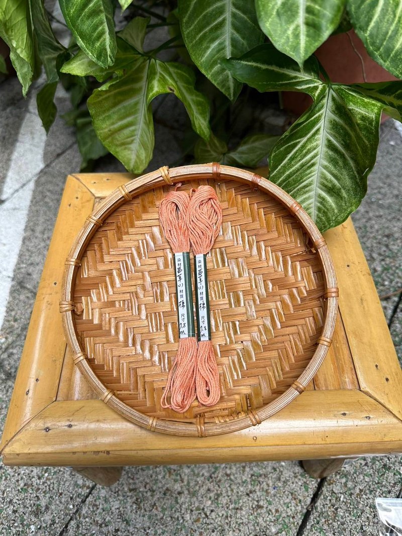 茜草刺绣棉线(1) - 编织/刺绣/羊毛毡/裁缝 - 棉．麻 