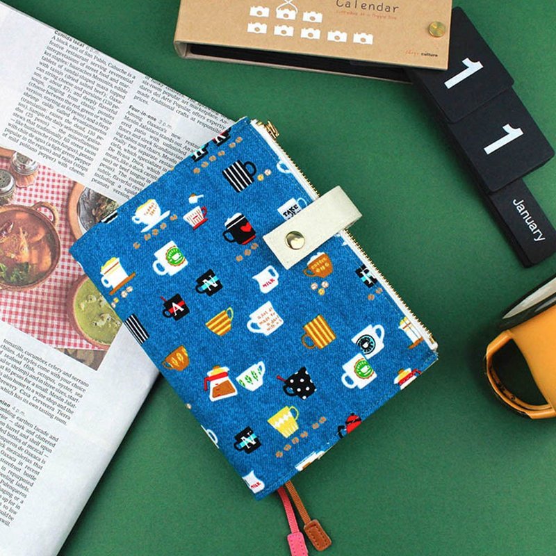 Creer  2019年A6/50K日志(2日1页)手帐/手札-午茶时光 - 笔记本/手帐 - 纸 蓝色