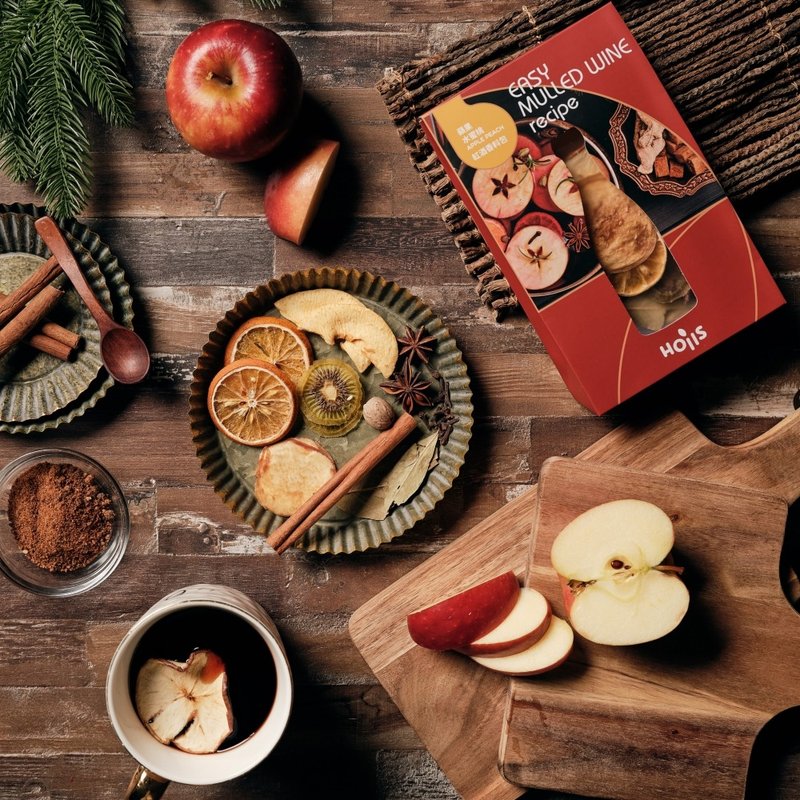 派对款_苹果水蜜桃热红酒香料包57g_可煮750ml【Hoiis好集食】 - 美食 - 其他材质 红色