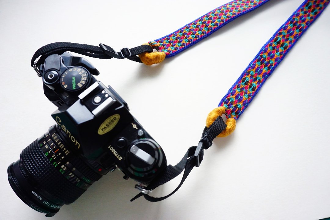 相机背带 双边宽孔 手机斜背带 - 相机背带/脚架 - 棉 多色