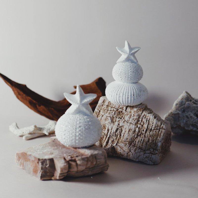 浪层星冠 永续再生材扩香石 文博会参展商品 - 香薰/精油/线香 - 环保材料 白色