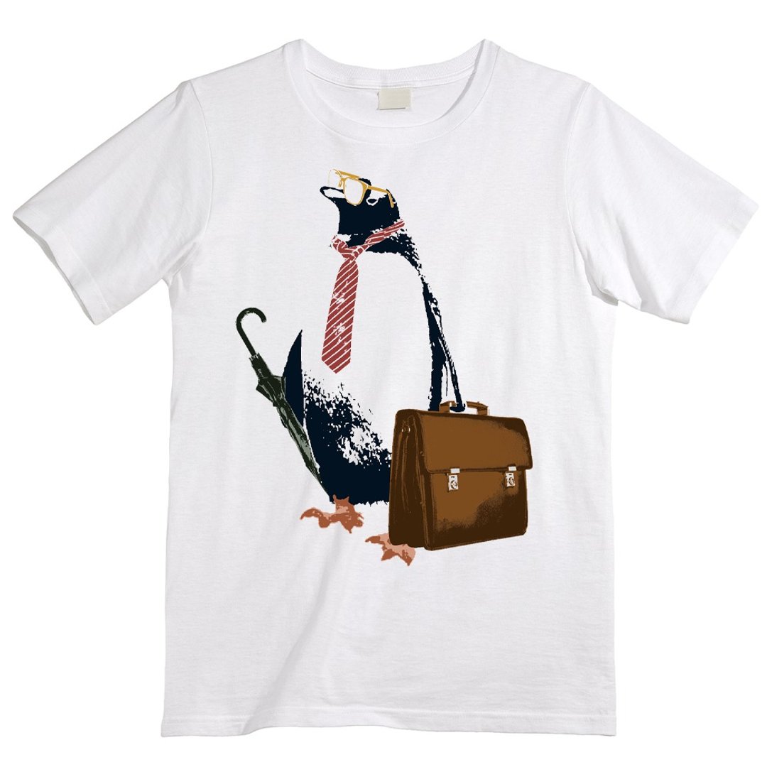 T-shirt - 男装上衣/T 恤 - 棉．麻 白色